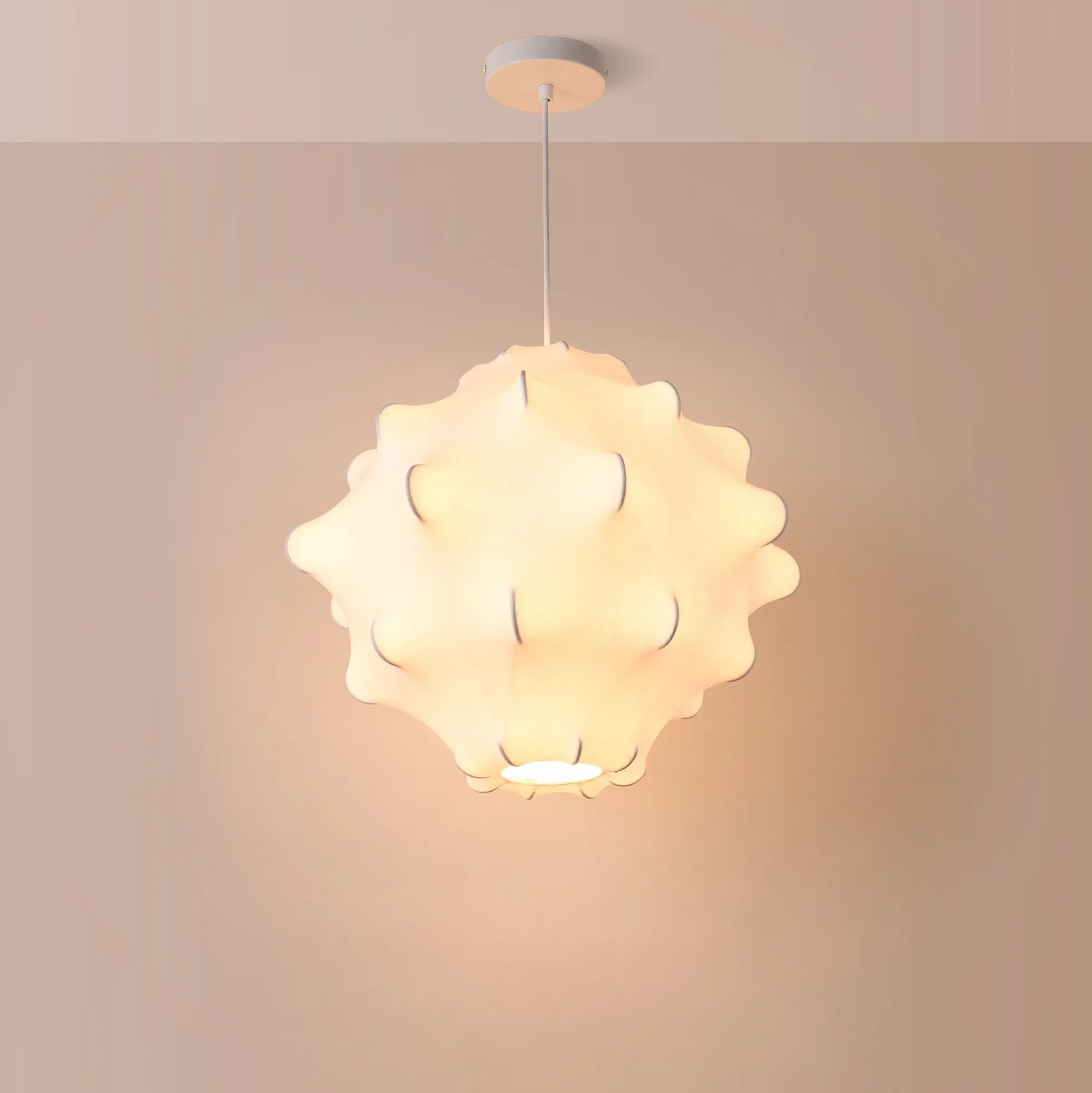 Lámpara colgante de diseño "Cocoon"