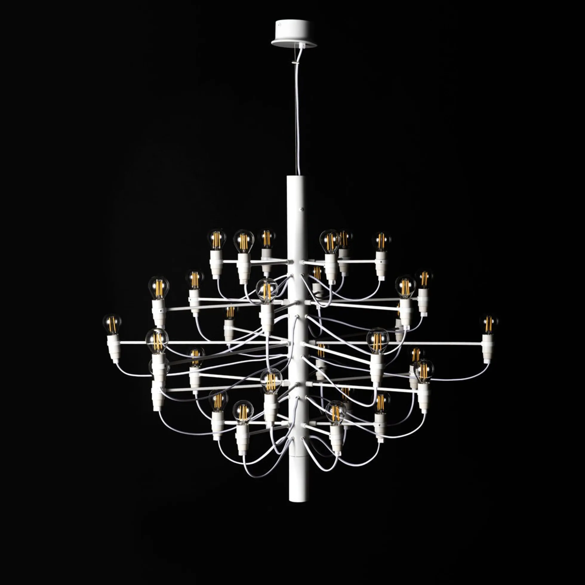 Lámpara colgante de diseño "CROWN" - 30 x E14