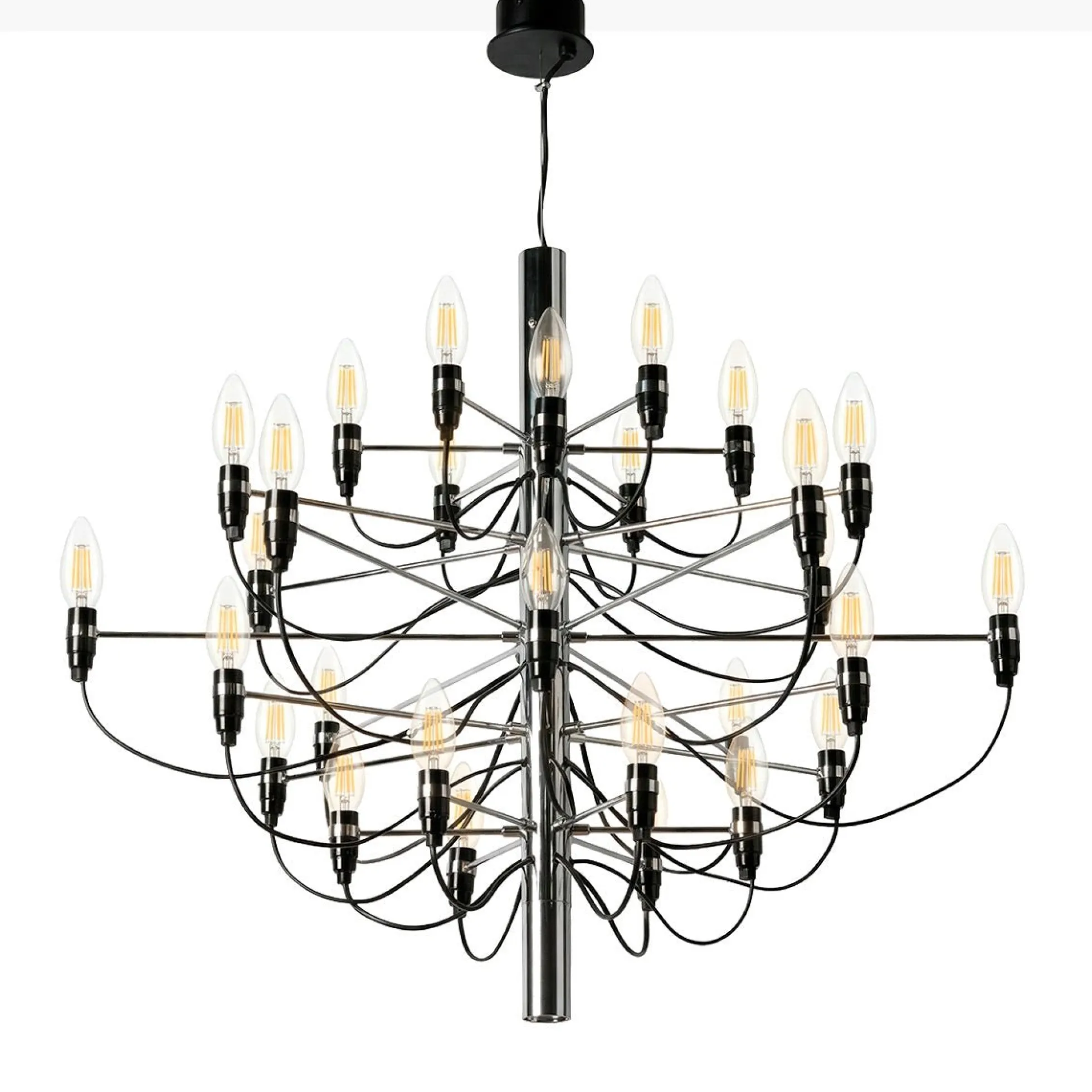 Lámpara colgante de diseño "CROWN" - 30 x E14