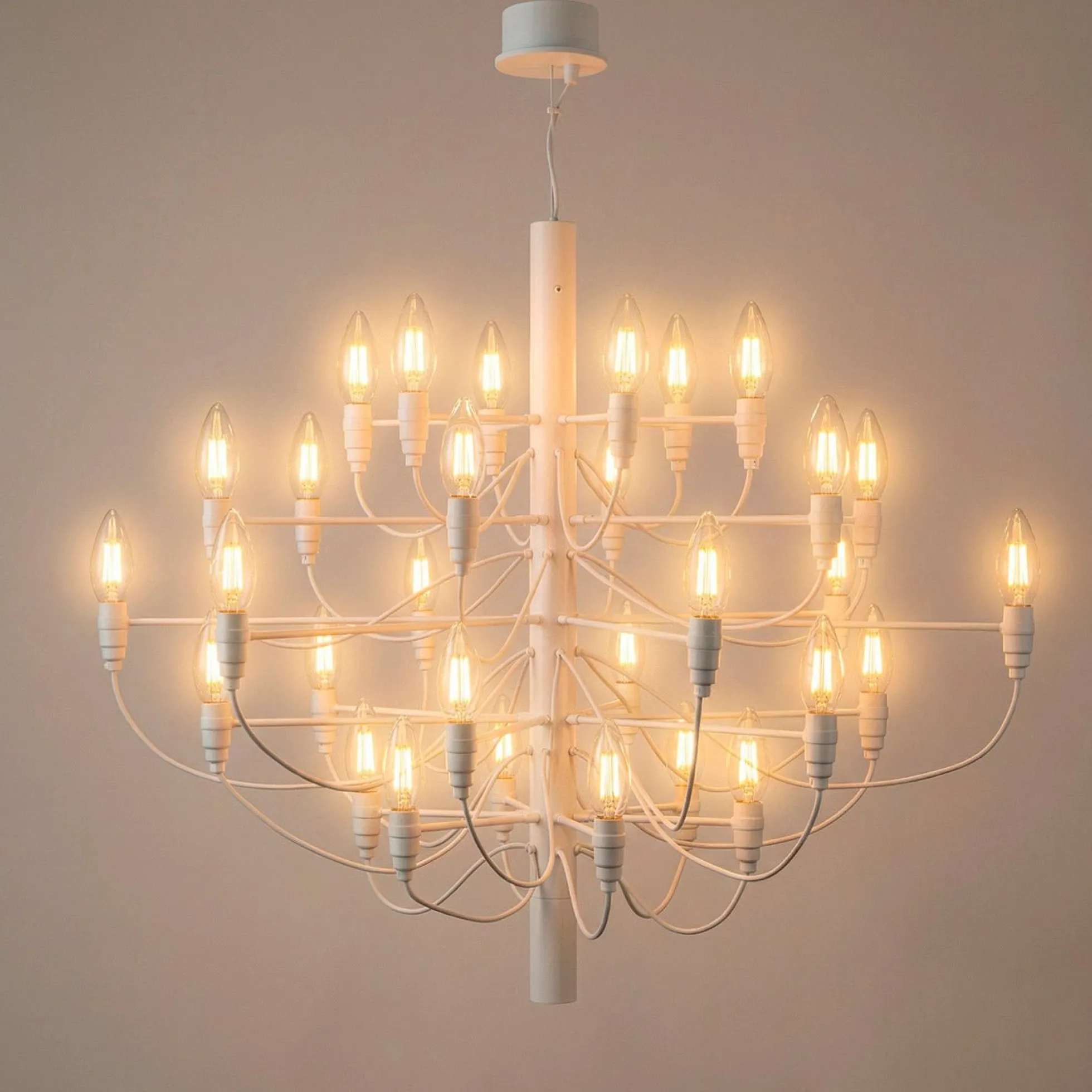 Lámpara colgante de diseño "CROWN" - 30 x E14
