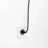 Lámpara colgante de diseño "Nébula" con enchufe e interruptor - 1x6W
