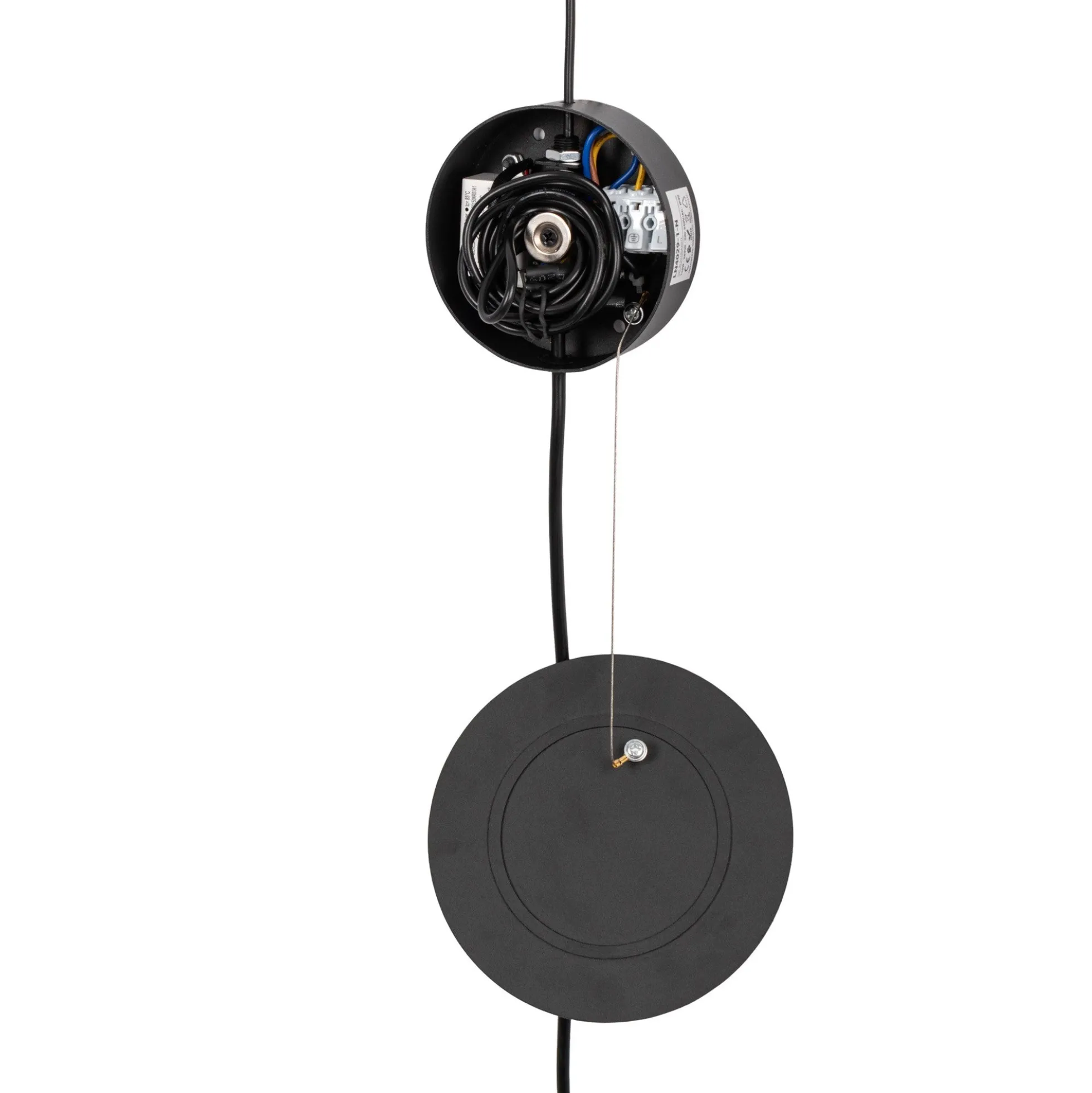 Lámpara colgante de diseño "Nébula" con enchufe e interruptor - 1x6W