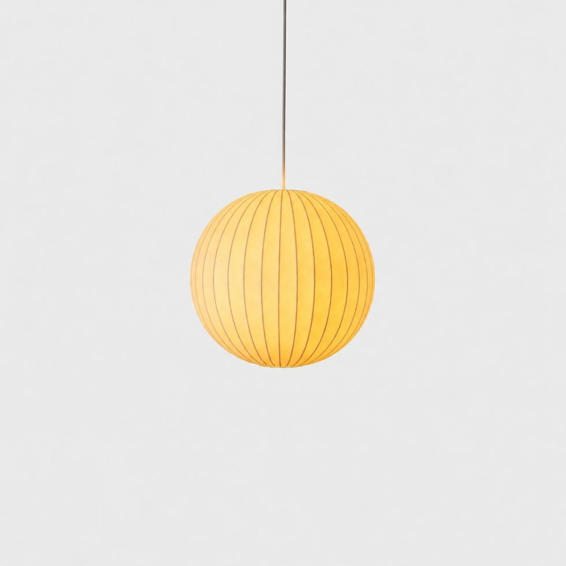 Lámpara colgante de diseño "NUBA 300" - Pantalla de seda - E27 - 30cm