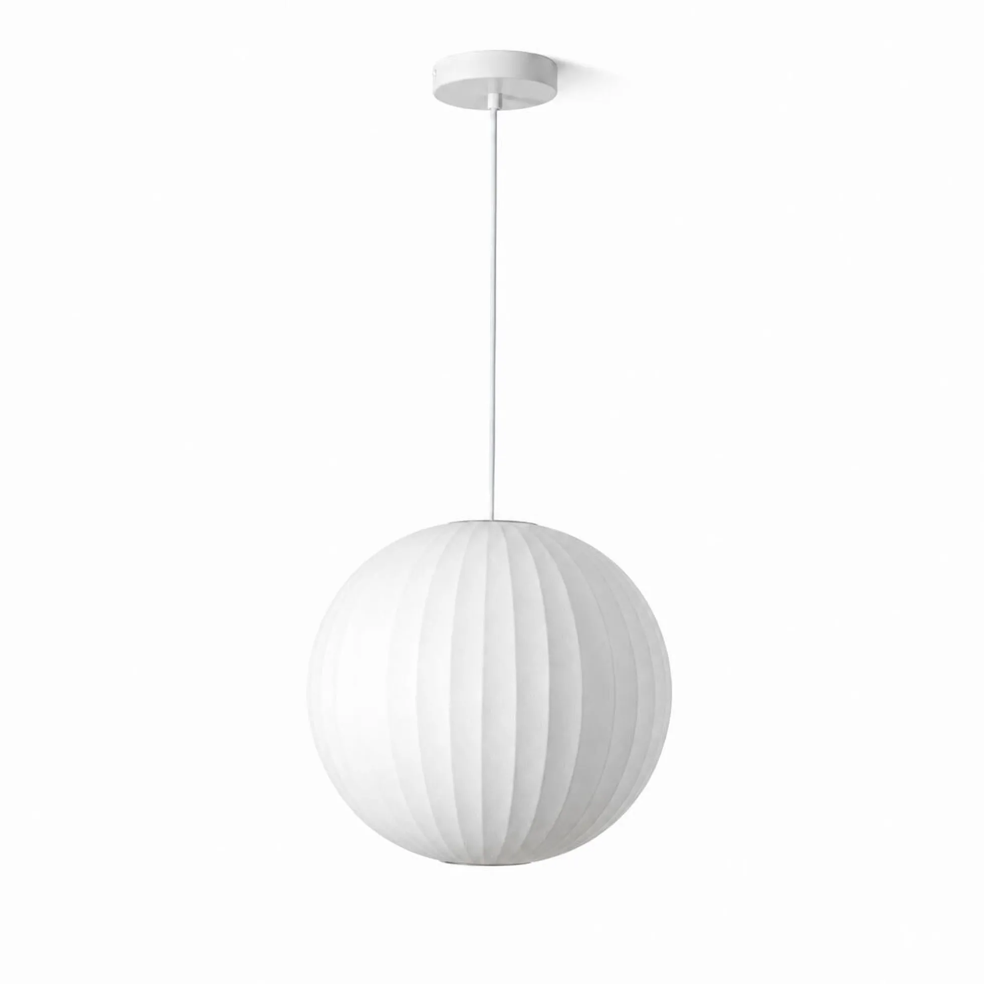 Lámpara colgante de diseño "NUBA 400" - Pantalla de seda - E27 - 40cm