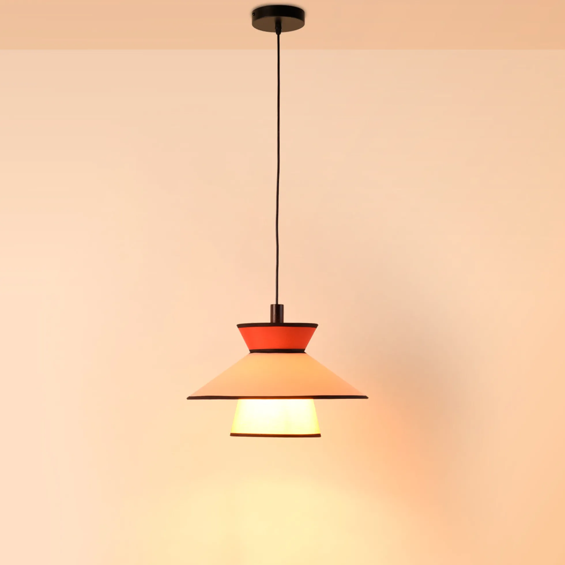 Lámpara colgante de diseño "OBI" - E27