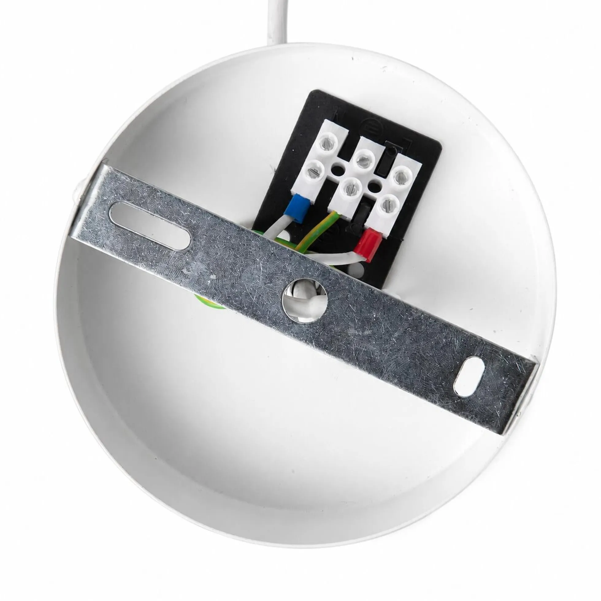 Lámpara colgante de diseño "SATURNO 500" - Pantalla de seda - 3 x E27 - 50 cm