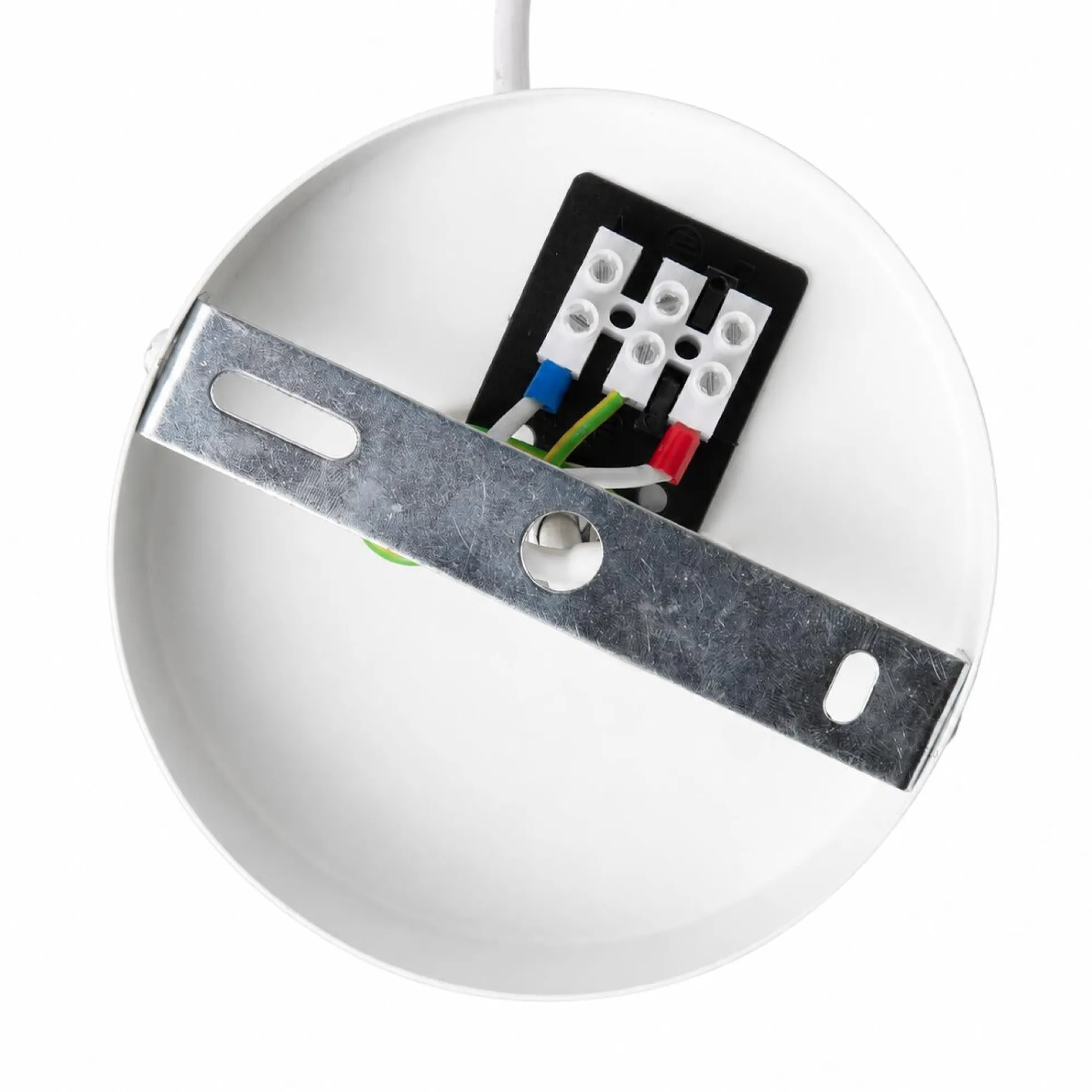 Lámpara colgante de diseño "SATURNO 600" - Pantalla de seda - 3 x E27 - 60 cm