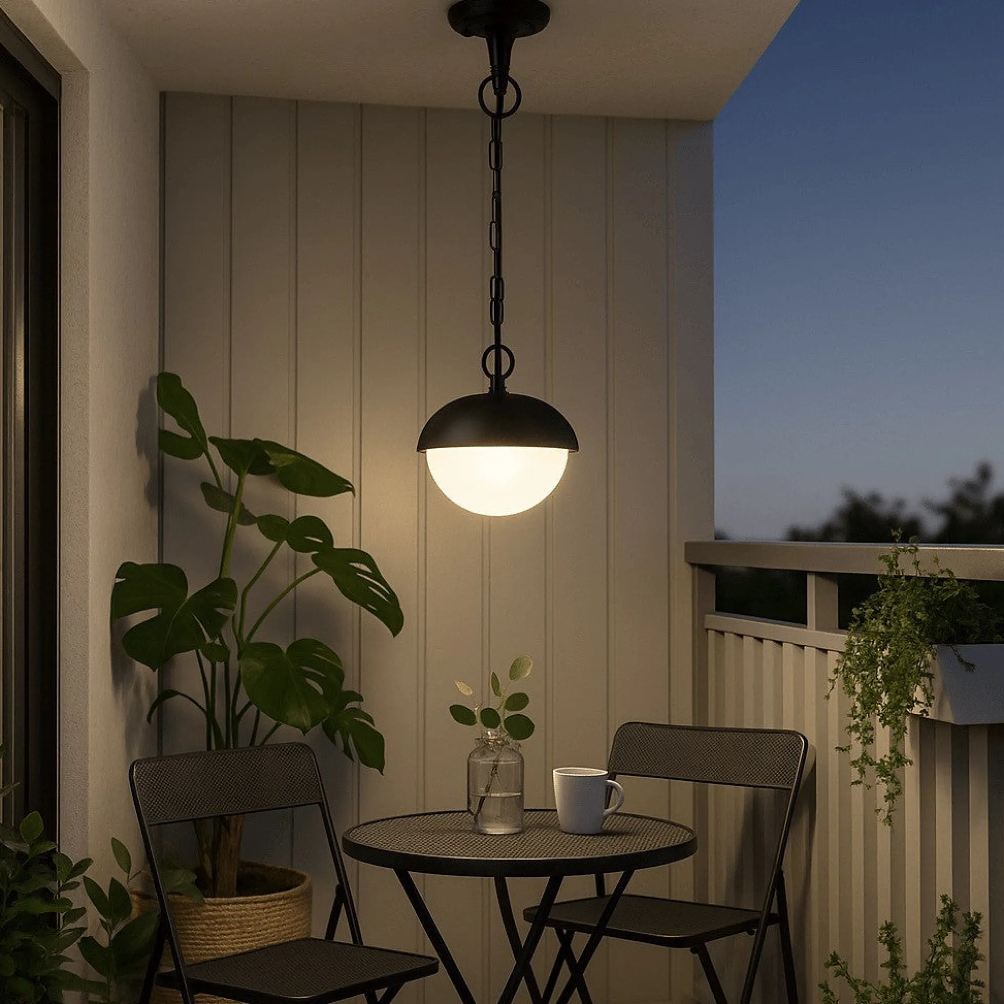 Lámpara colgante de jardín y exterior "MIA" E27 IP44