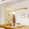 Lámpara colgante de madera "COAK" 24W Dimable