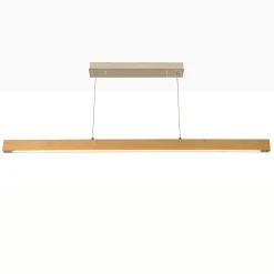 Lámpara colgante de madera