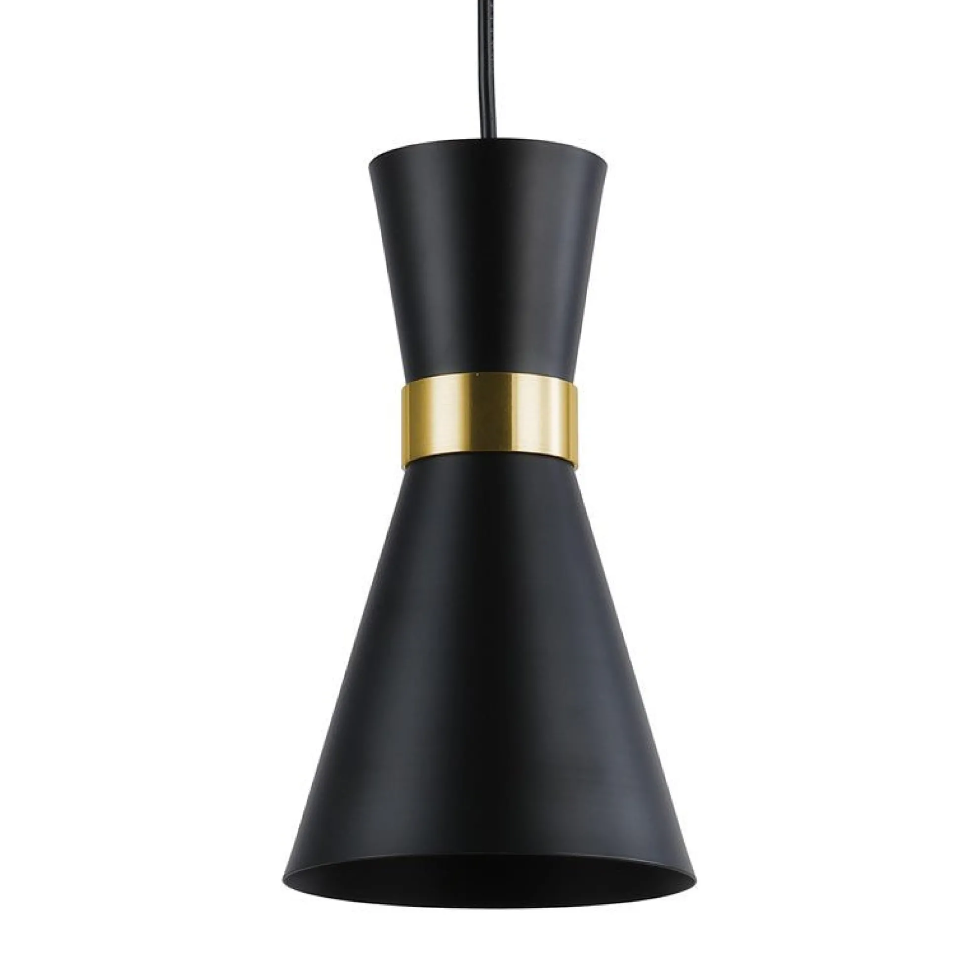 Lámpara colgante de metal con enchufe "Mir" - E27