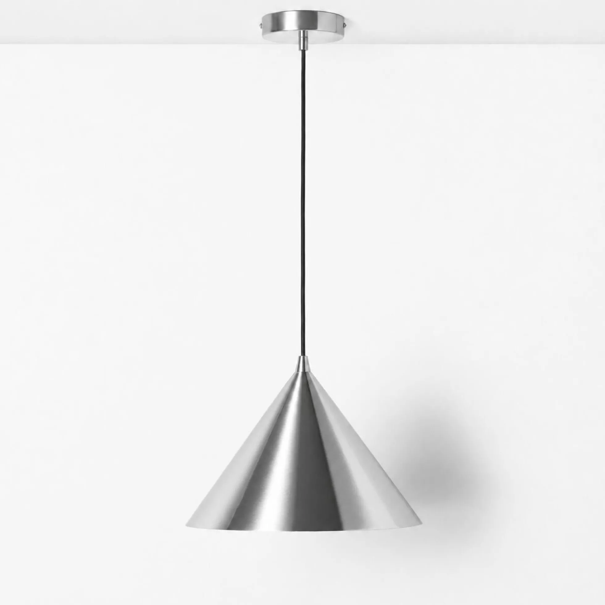 Lámpara colgante de metal "CUSPIDE" - E27 - Ø30cm