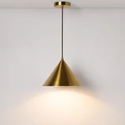 Lámpara colgante de metal