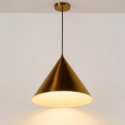 Lámpara colgante de metal