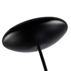 Lámpara colgante de metal y madera