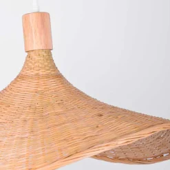 Lámpara colgante de mimbre "Bellas"