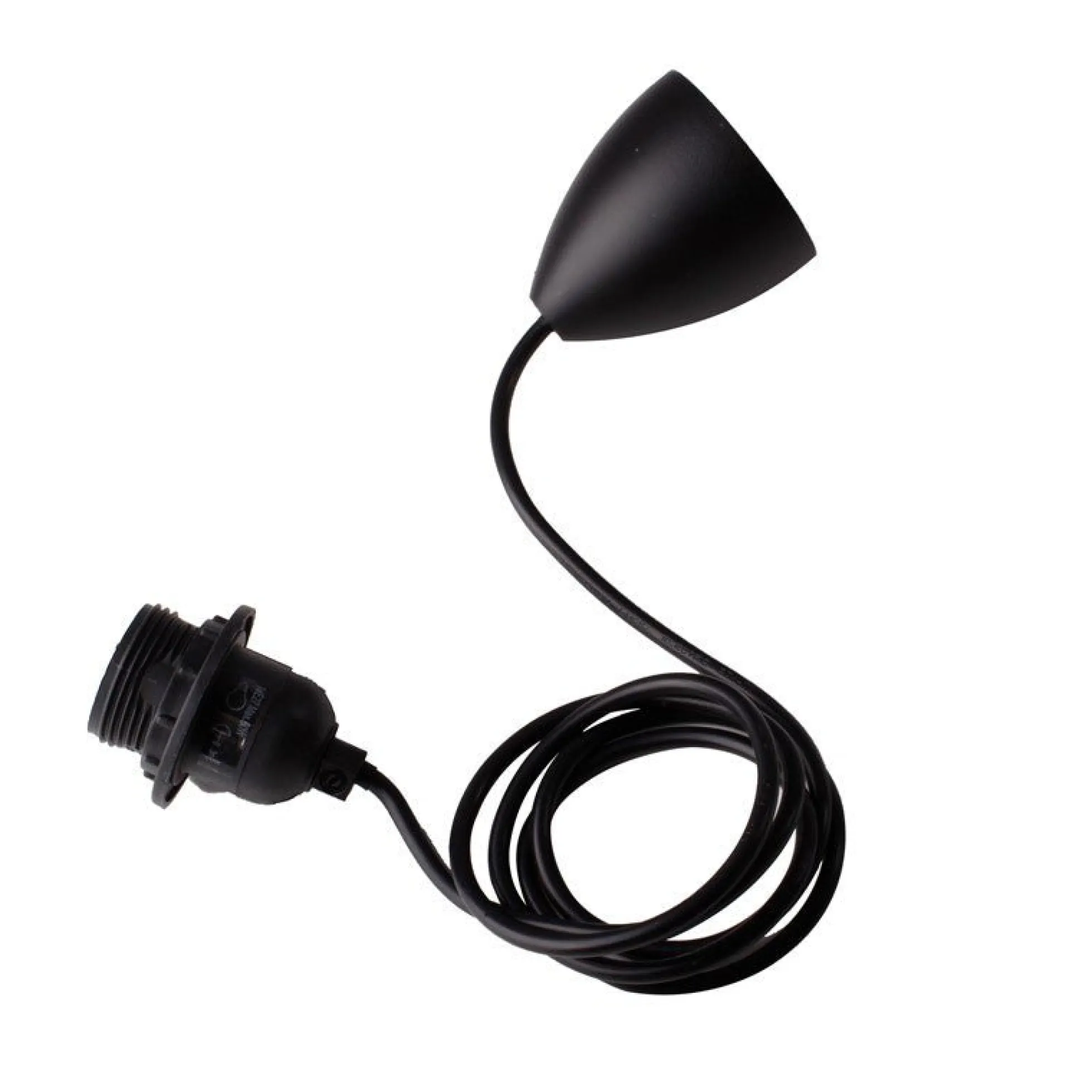 Lámpara colgante de mimbre "Hank"
