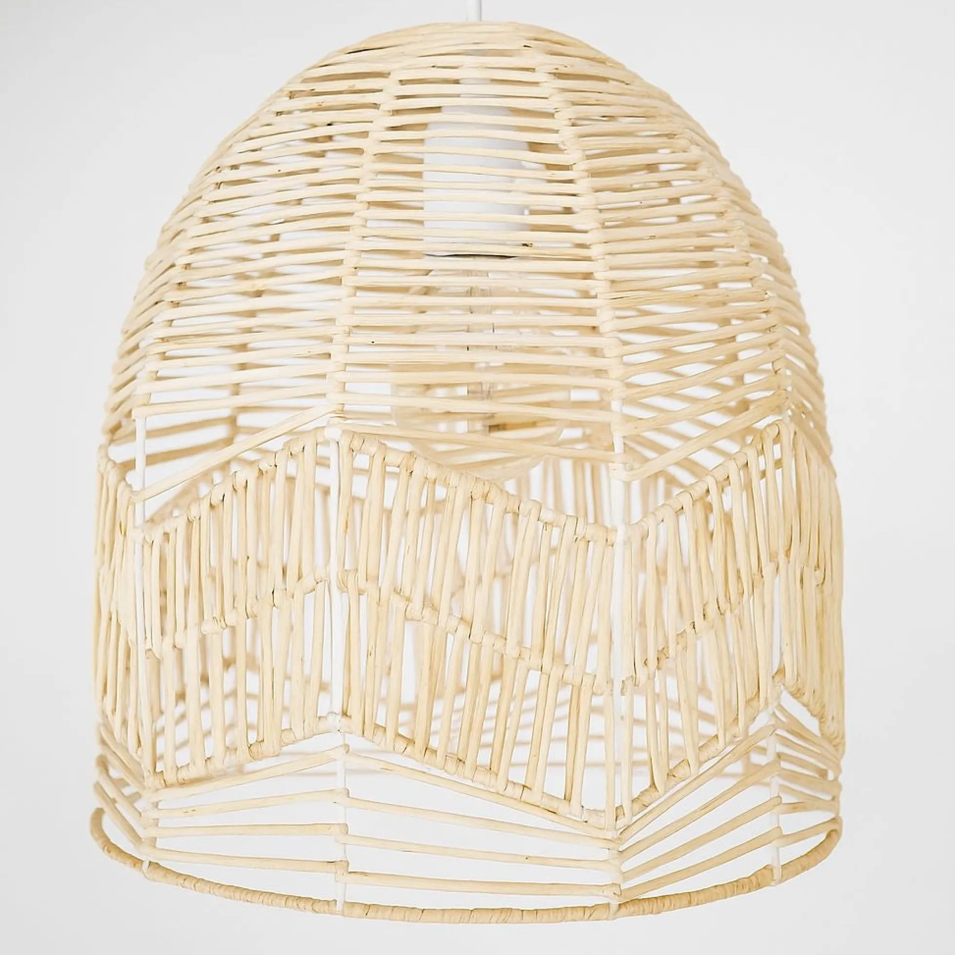 Lámpara colgante de mimbre "NORMA" - Ø35cm - E27