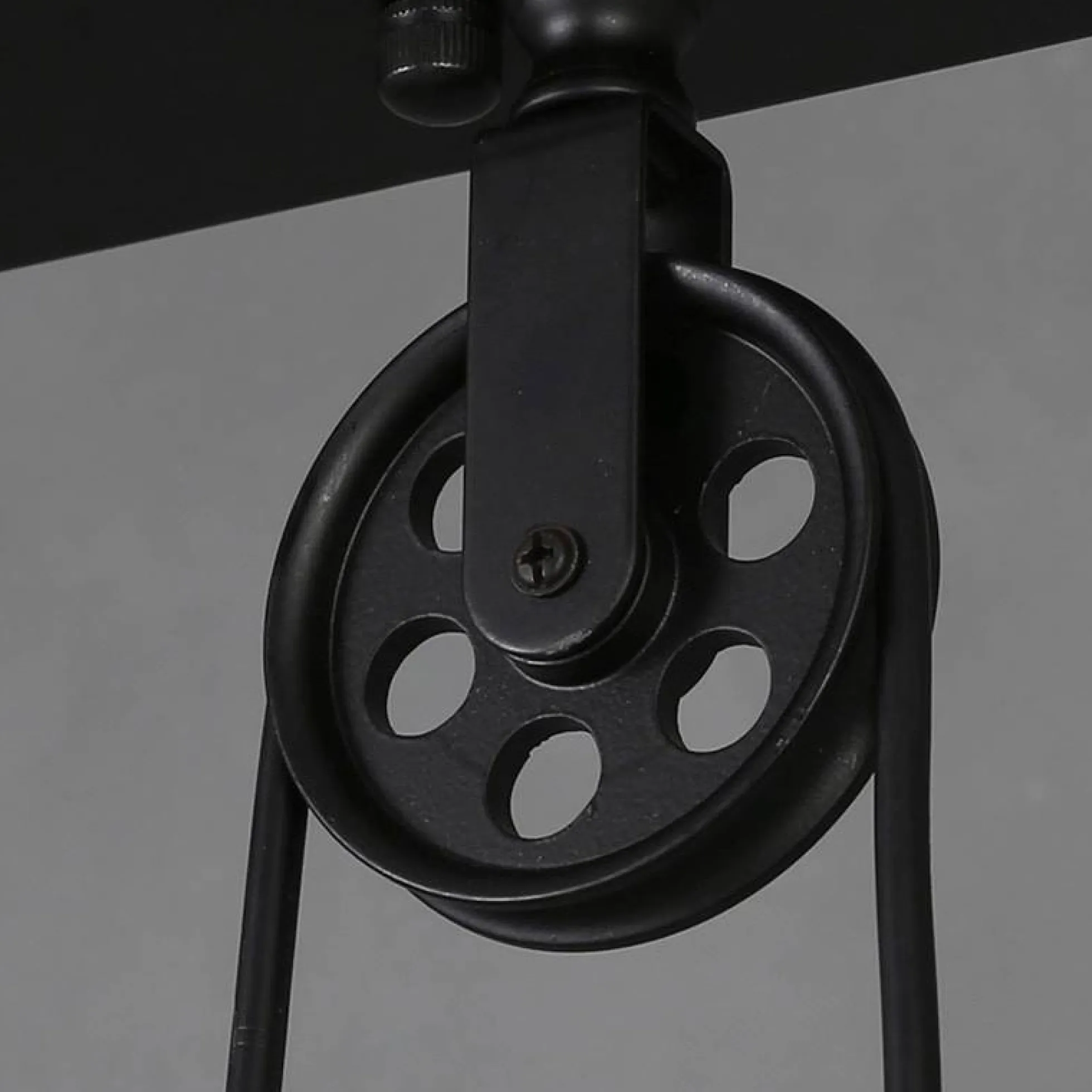 Lámpara colgante de poleas "CLOCK WORK" - 3 x E27
