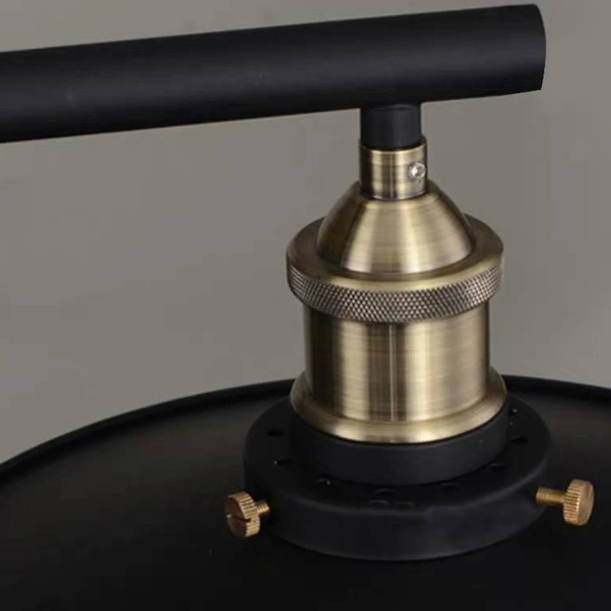 Lámpara colgante de poleas "CLOCK WORK" - 3 x E27