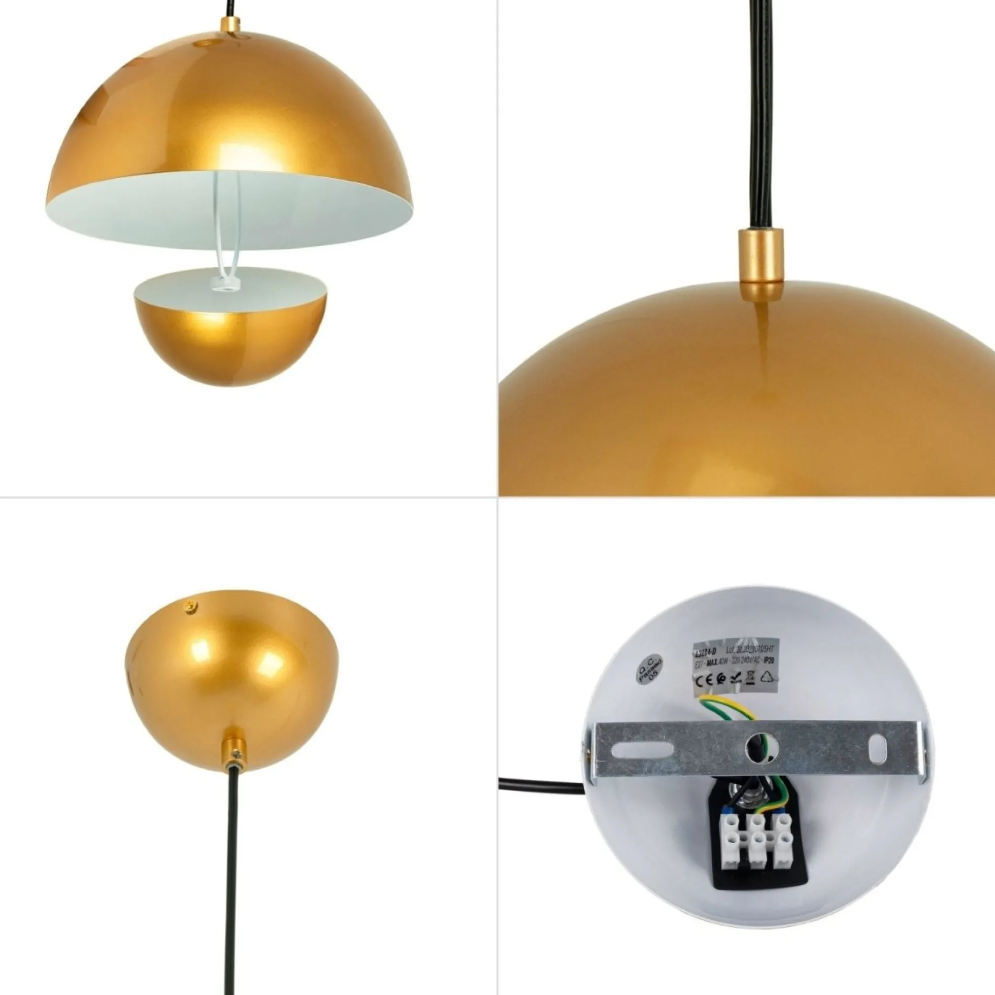 Lámpara colgante diseño "Deco"