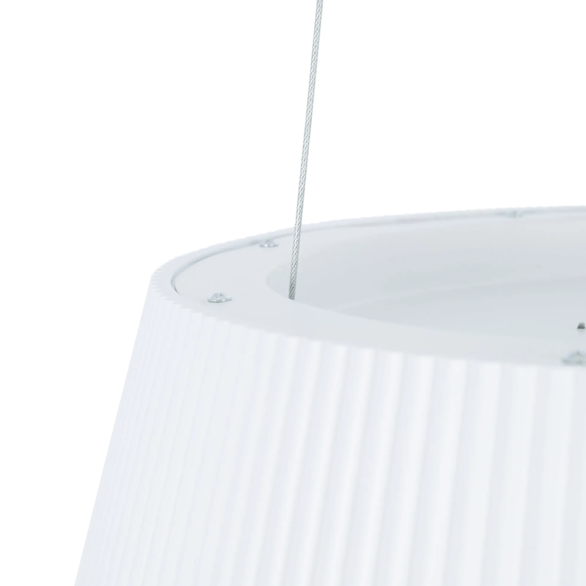 Lámpara colgante LED CCT 24W - Efecto madera - ø46cm
