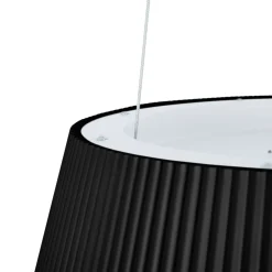 Lámpara colgante LED CCT 24W - Efecto madera - ø46cm