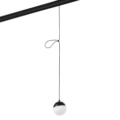 Lámpara colgante LED esfera para carril magnético 48V - 6W - 2700K - CRI90