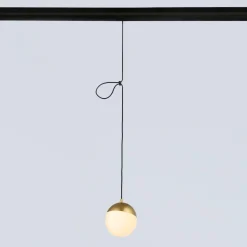 Lámpara colgante LED esfera para carril magnético 48V - 6W - 2700K - CRI90