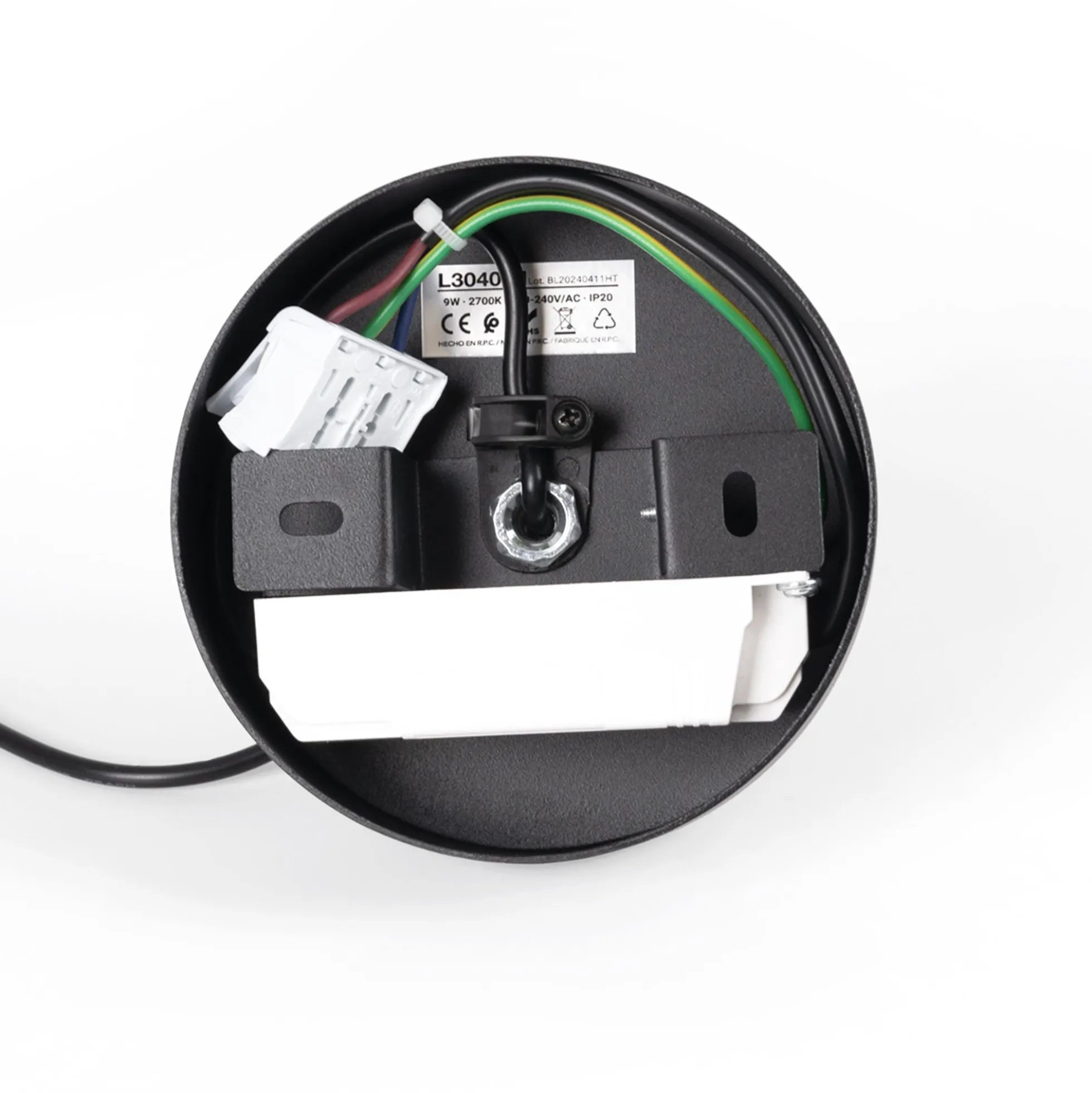 Lámpara colgante LED esférica "ASTRO" - 9W - Luz cálida