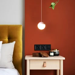 Lámpara colgante LED esférica