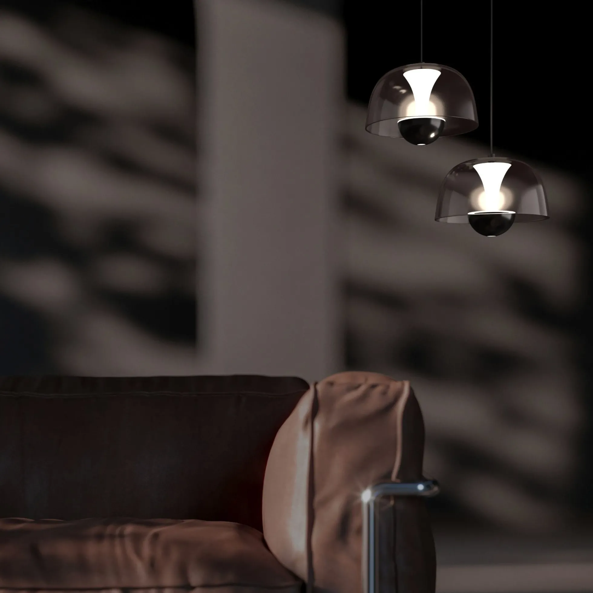 Lámpara colgante LED "GALEN" - 9W - 2700K - Driver Eaglerise - Chip OSRAM
