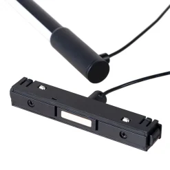 Lámpara colgante LED horizontal para carril magnético - 48V - 18W - 2800K - 100cm