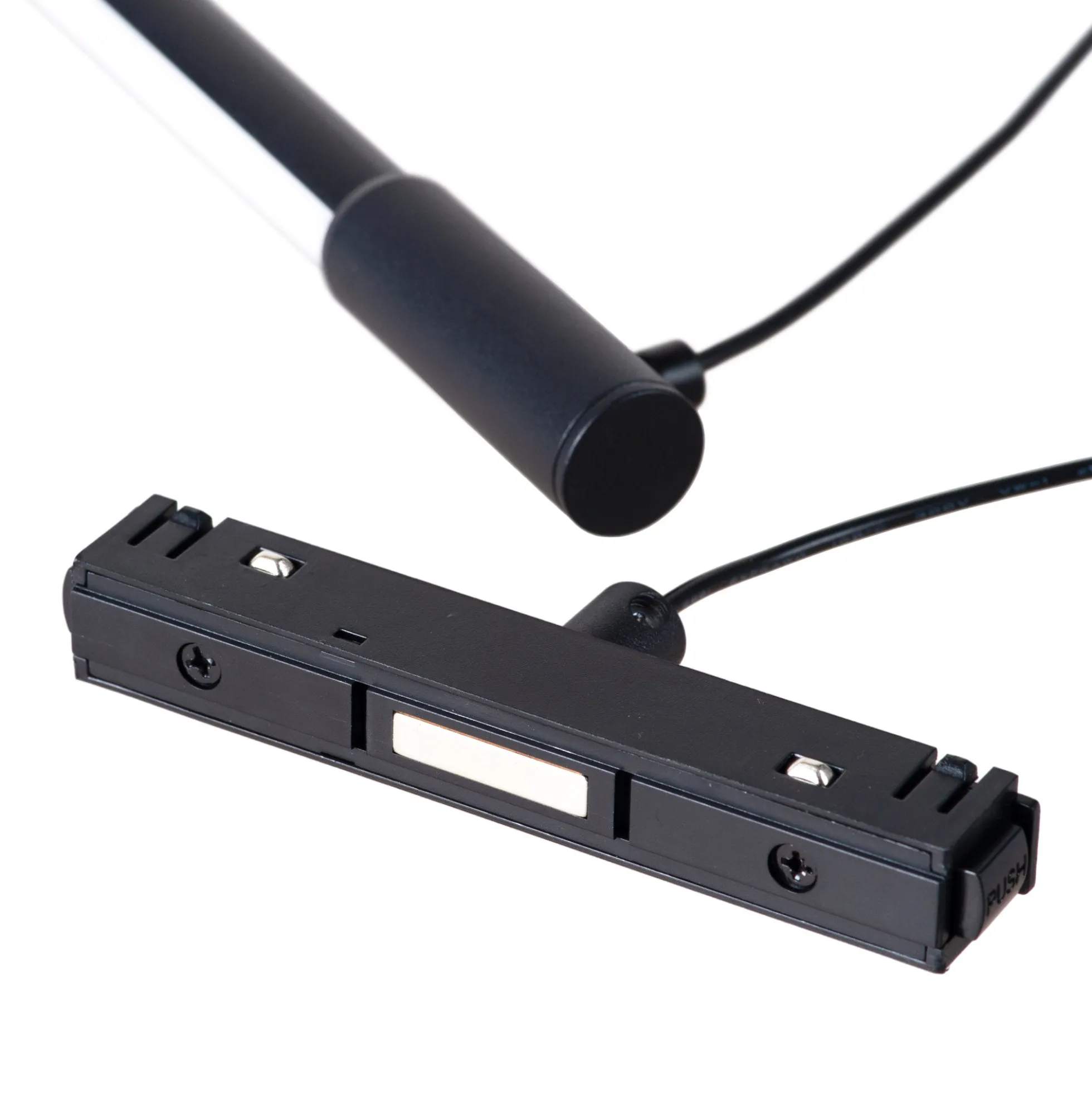 Lámpara colgante LED horizontal para carril magnético - 48V - 21W - 2800K - 120cm