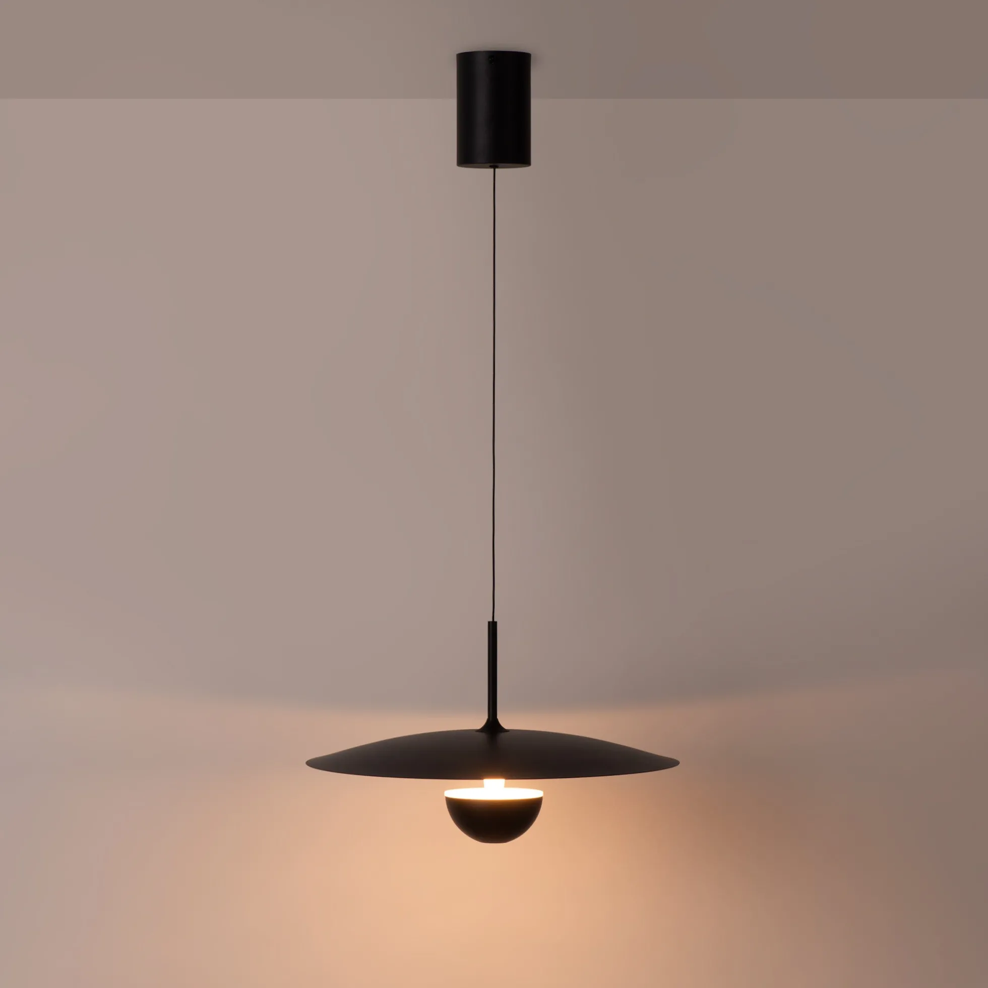 Lámpara colgante LED "MAGNUS" - ⌀38cm - 9W - 2700K - Driver Eaglerise - Chip OSRAM