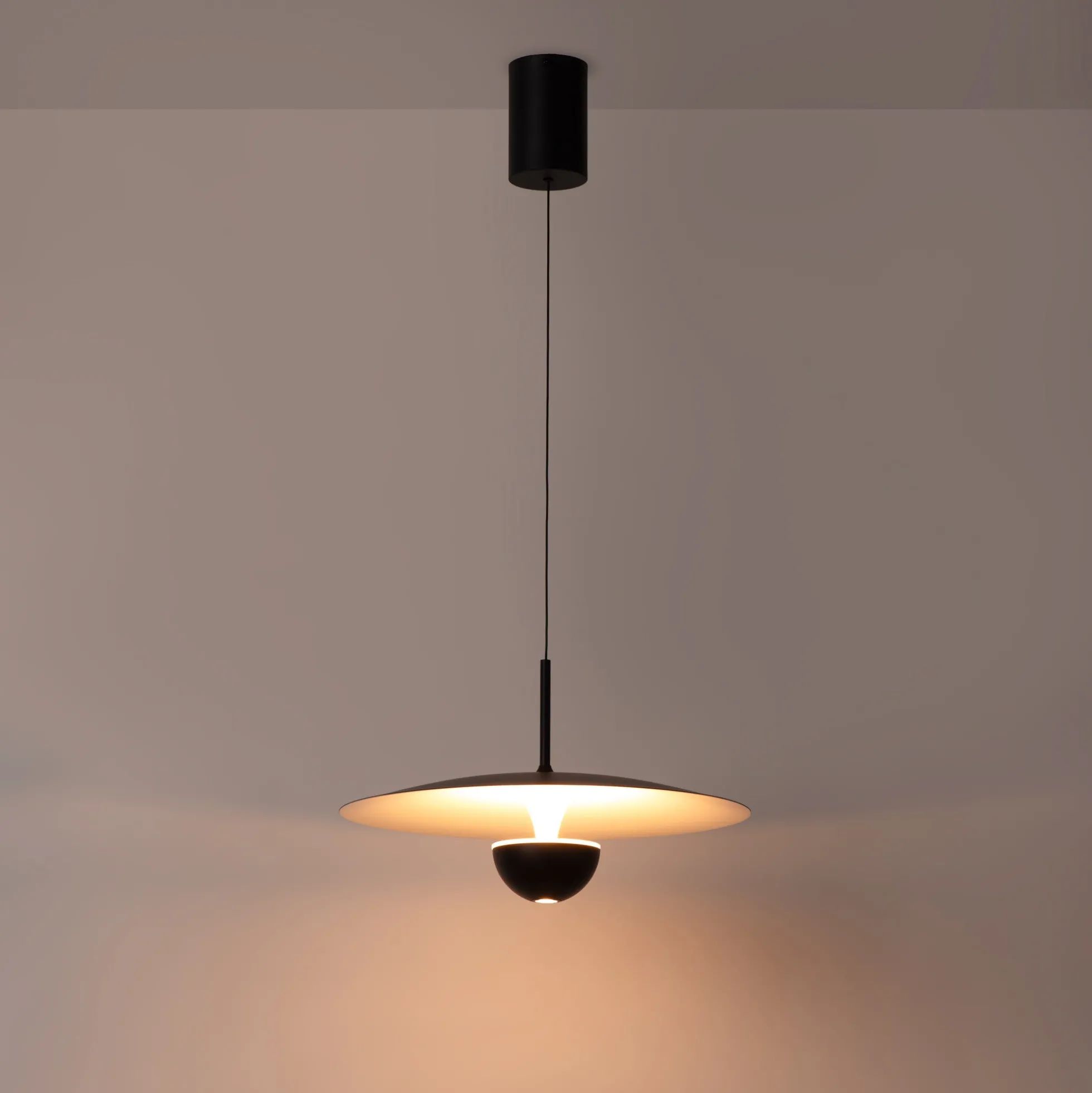 Lámpara colgante LED "MAGNUS" - ⌀38cm - 9W - 2700K - Driver Eaglerise - Chip OSRAM