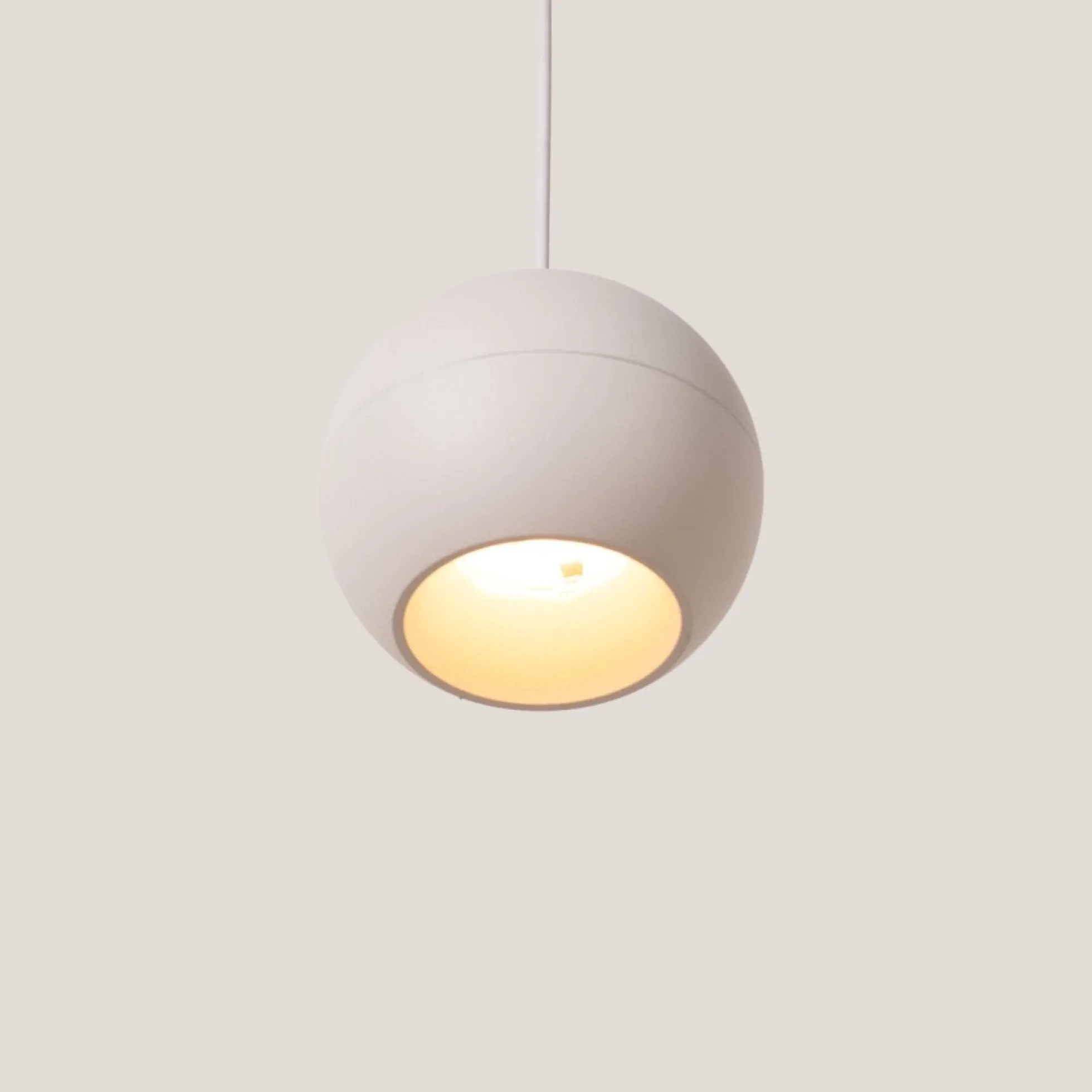 Lámpara colgante LED para carril magnético 48V "SELENE"- 9W - 2700K - Chip OSRAM