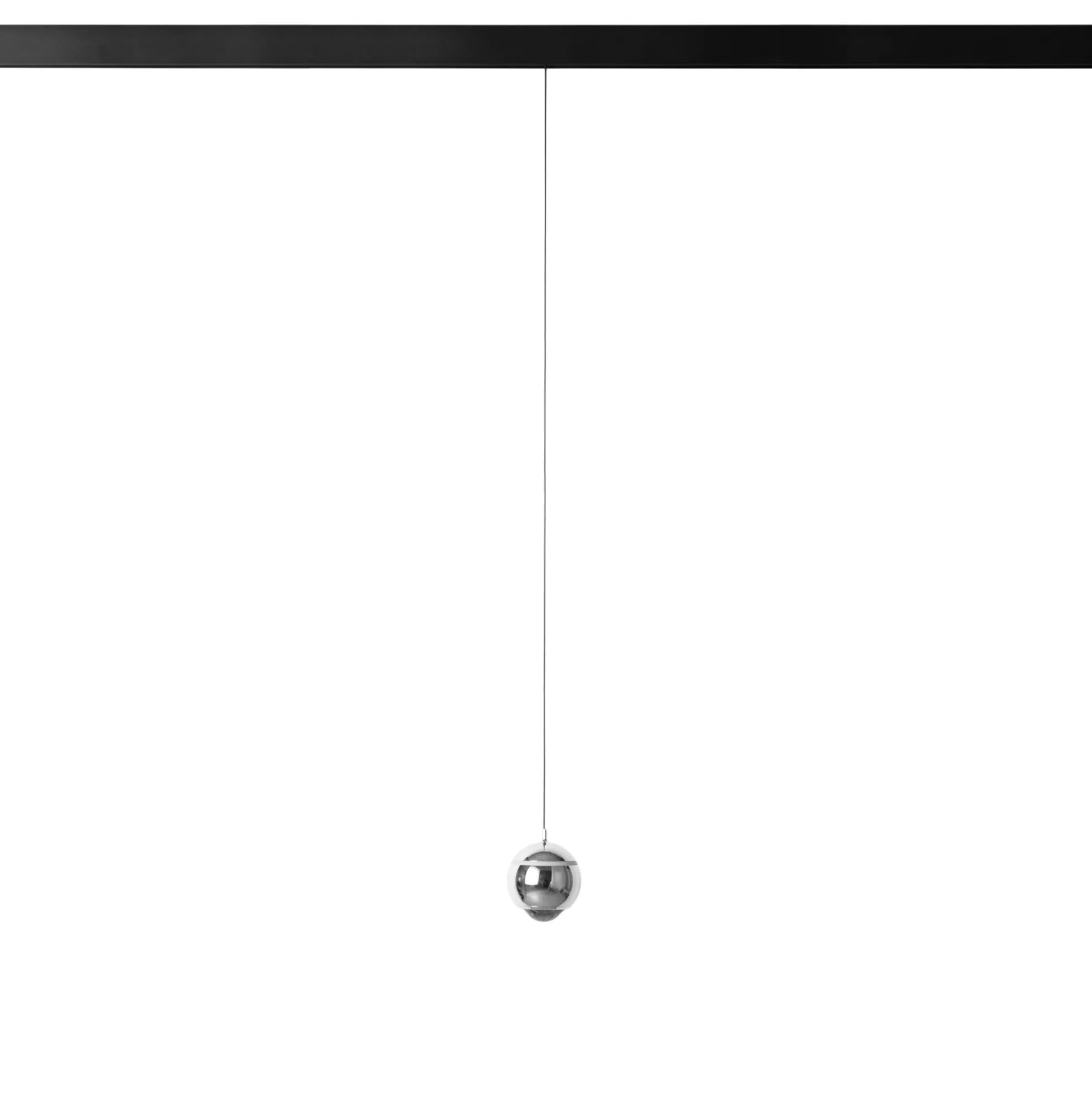 Lámpara colgante LED para carril magnético 48V "JADE"- Ø10 - 7W - 2700K - Chip OSRAM