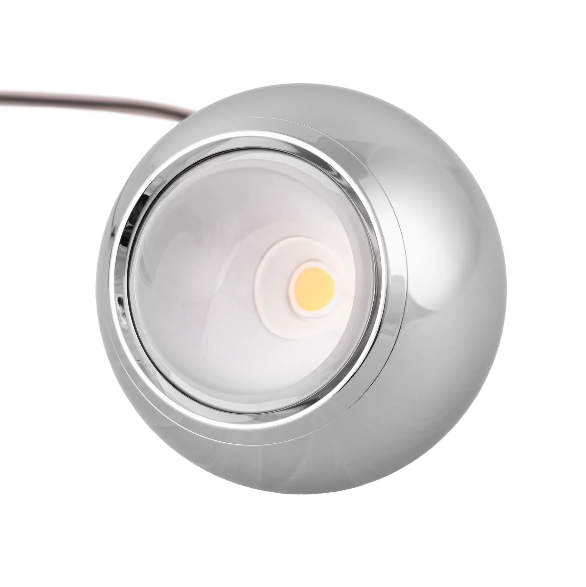 Lámpara colgante LED para carril magnético 48V "JADE"- Ø10 - 7W - 2700K - Chip OSRAM