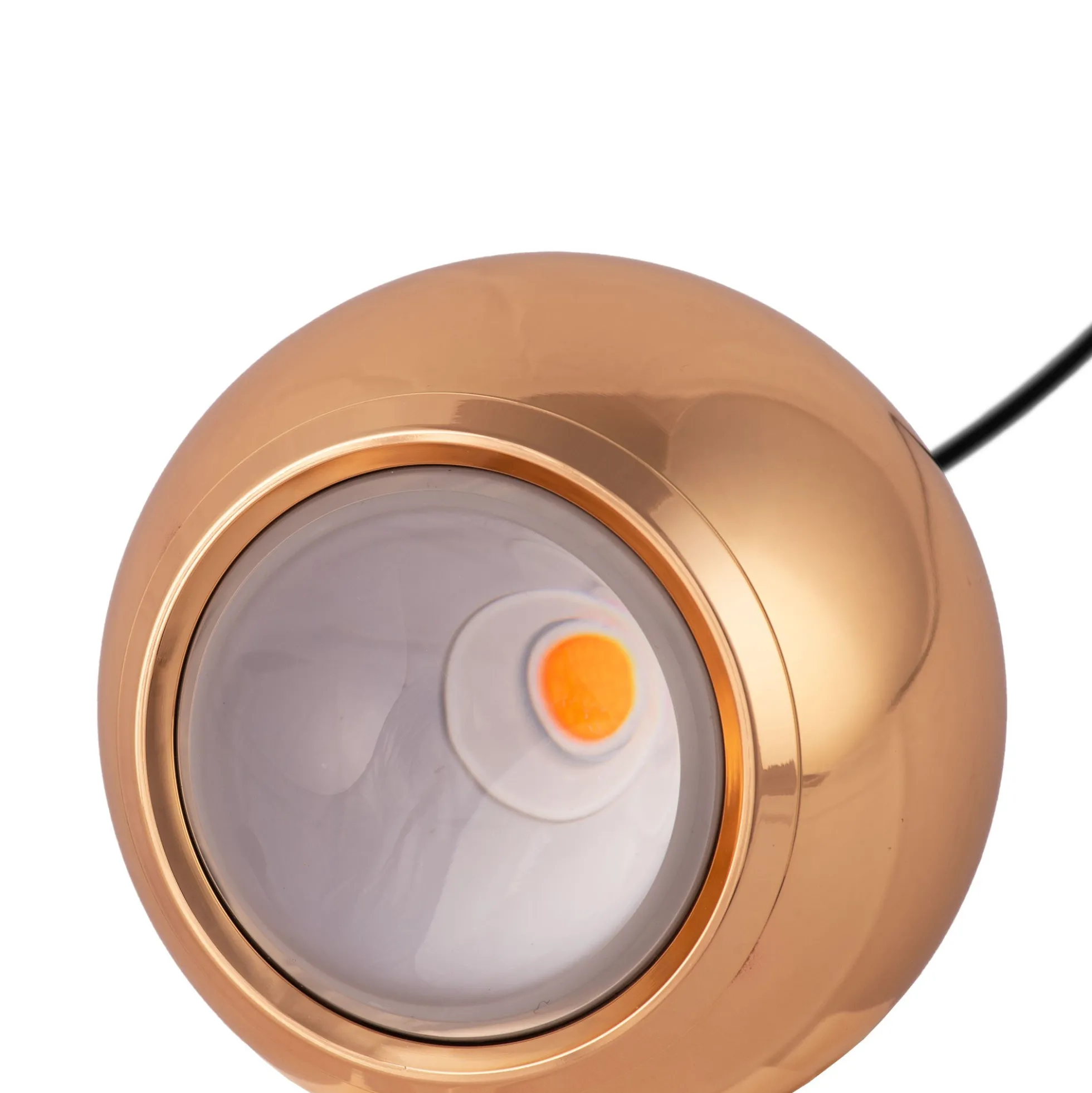 Lámpara colgante LED para carril magnético 48V "JADE"- Ø10 - 7W - 2700K - Chip OSRAM