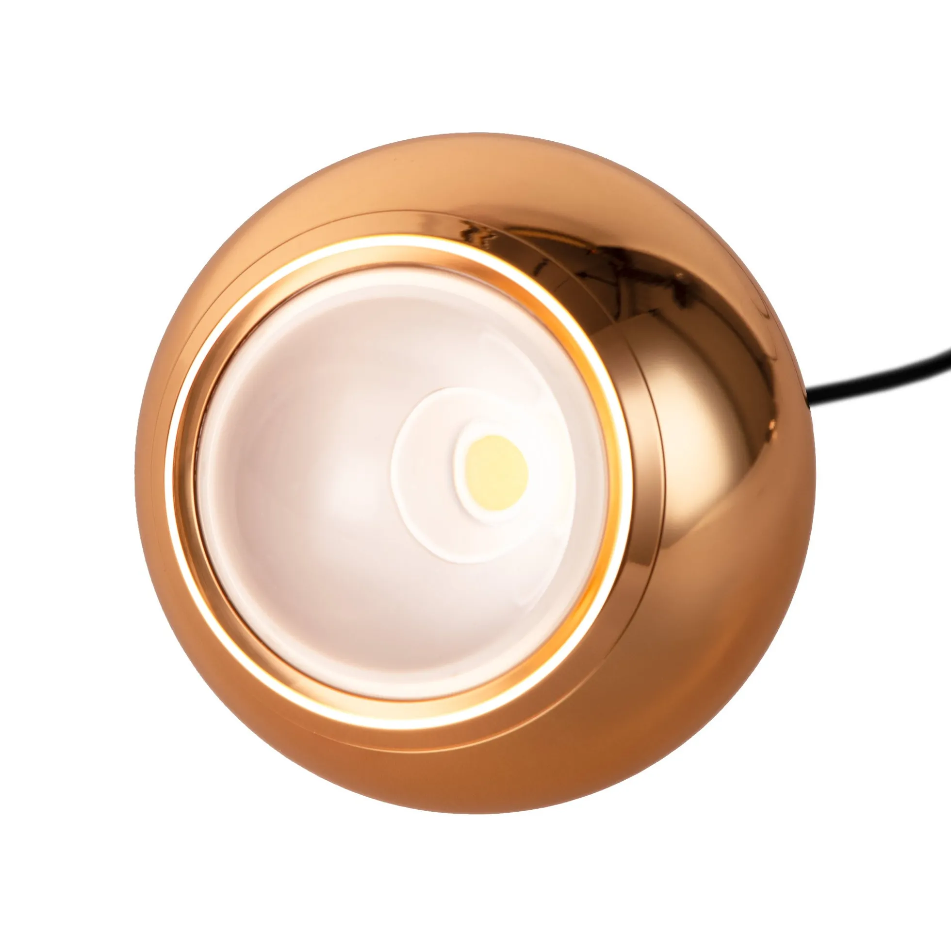 Lámpara colgante LED para carril magnético 48V "JADE"- Ø10 - 7W - 2700K - Chip OSRAM