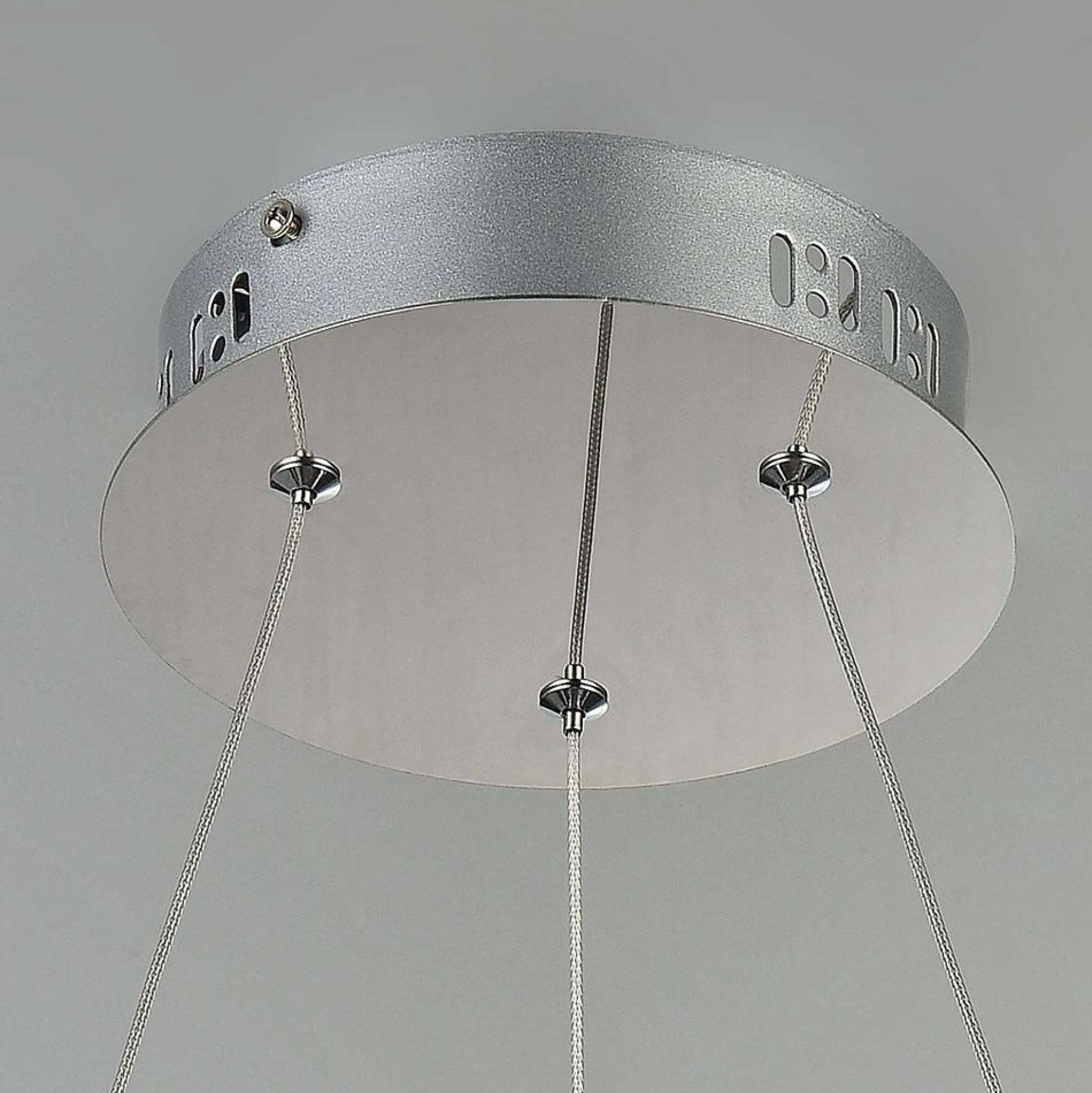 Lámpara colgante LED "SIRKLER" 28W efecto cuarzo