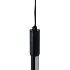 Lámpara colgante LED vertical para carril magnético - 48V - 15W - 2800K - Negra