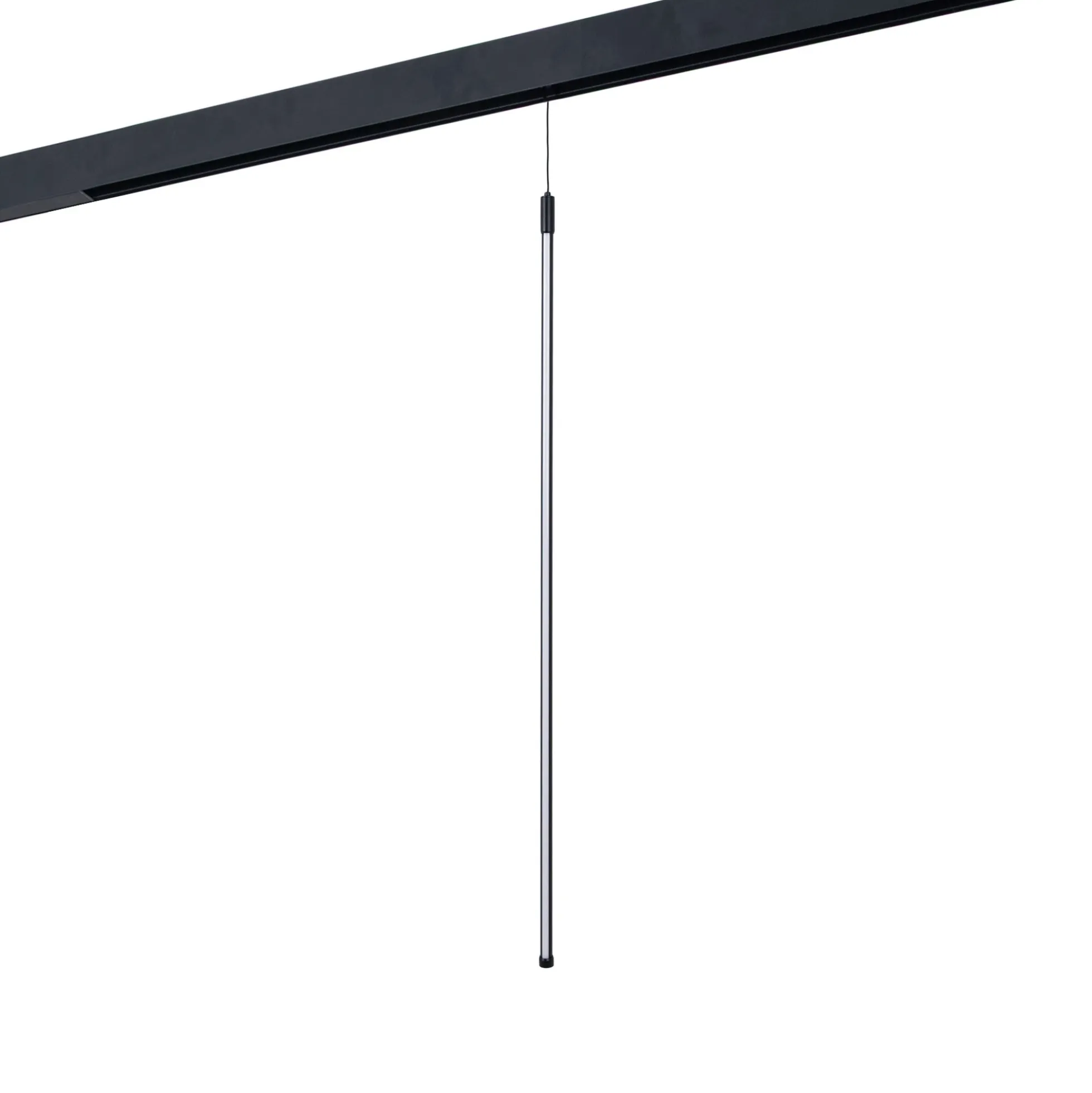 Lámpara colgante LED vertical para carril magnético - 48V - 15W - 2800K - Negra