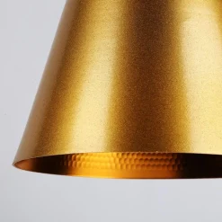Lámpara colgante metal 