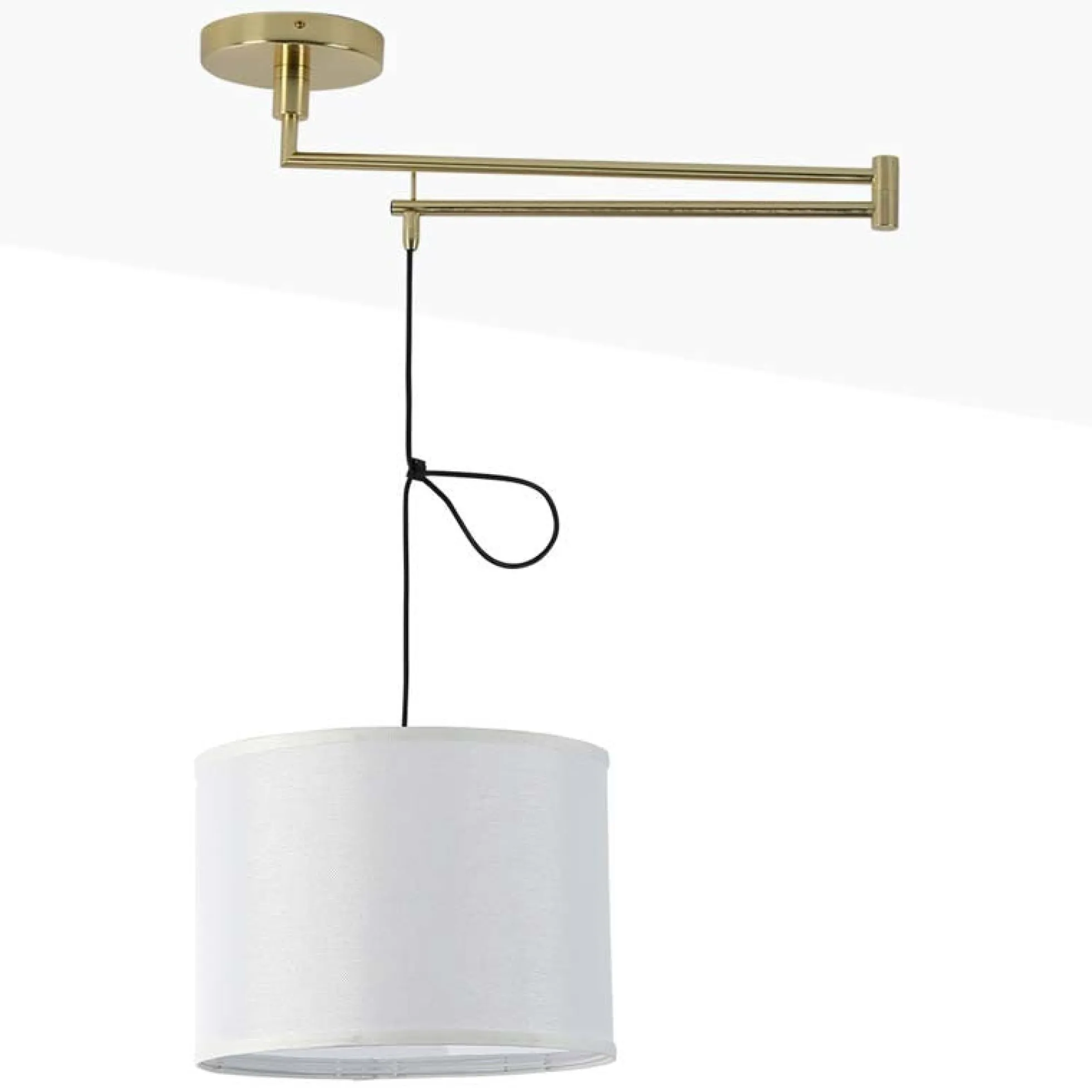Lámpara Colgante "Neck" Articulada de Techo E27 con Brazo Giratorio