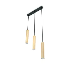 Lámpara colgante triple minimalista "Bila 3" - GU10