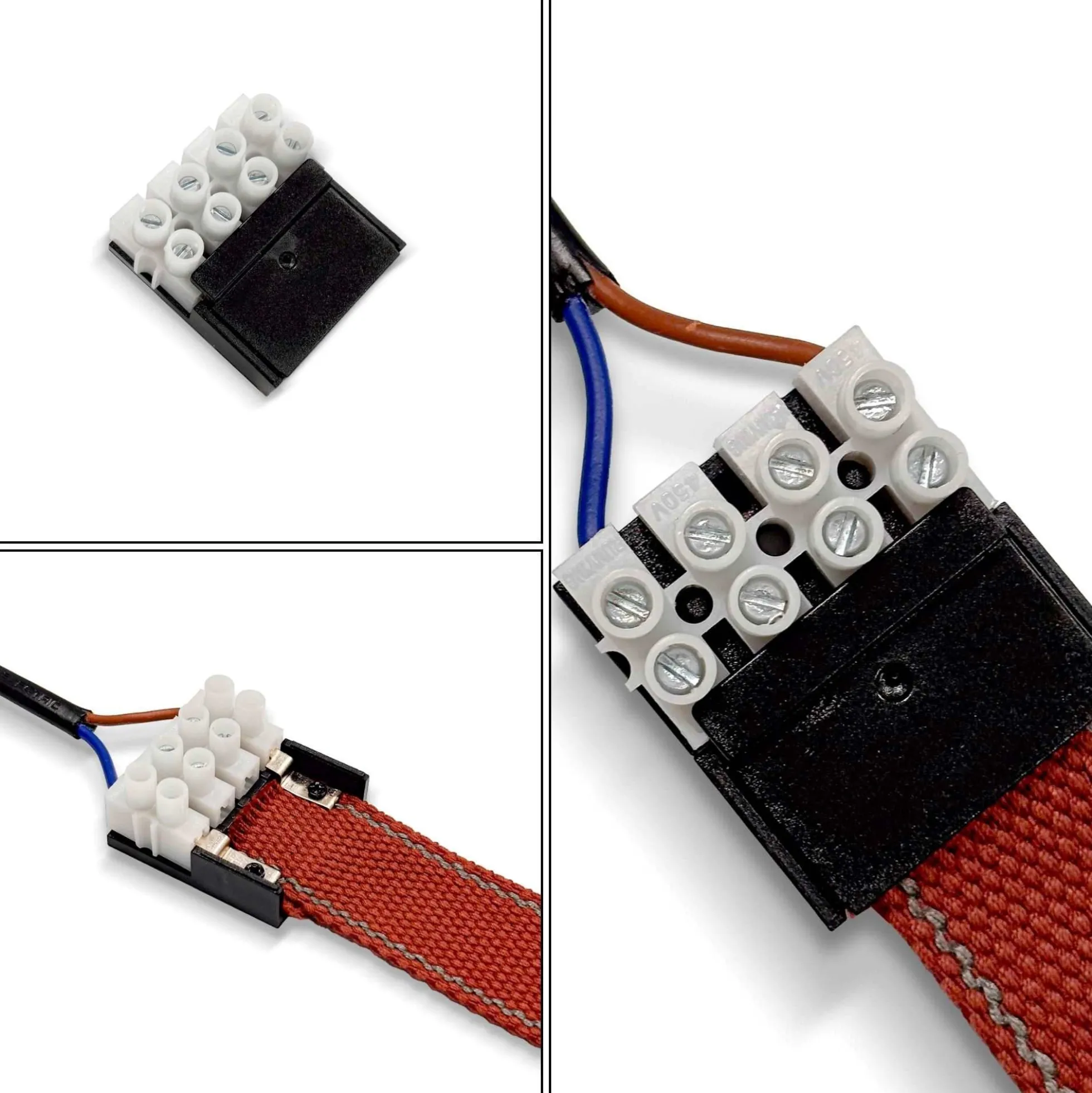 Lámpara configurable "Axia 5" - KIT 2 lámparas bola 12W + cinta textil eléctrica + accesorios
