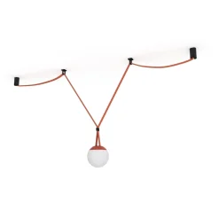 Lámpara configurable "Axia 3" - KIT lámpara bola 12W + cinta textil eléctrica + accesorios