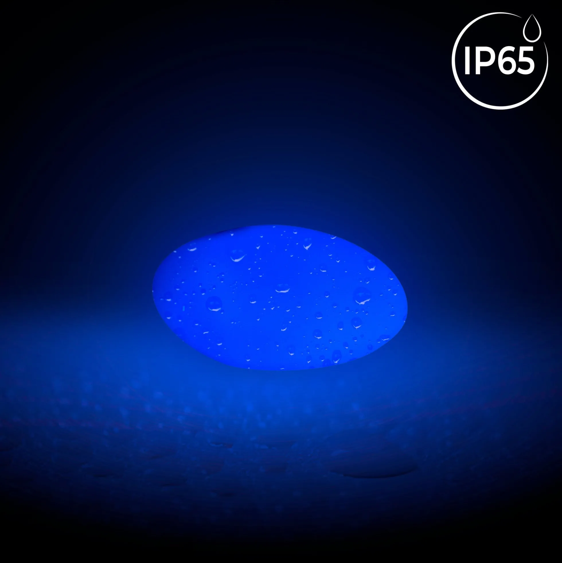Lámpara de exterior "Stone" - RGBW - 1W - Ø28 - Recargable